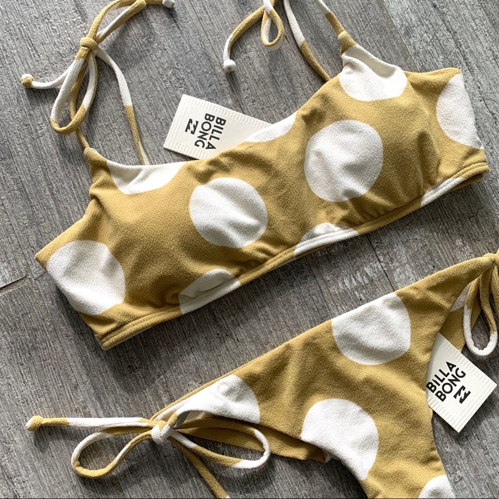 π₯π₯BILLABONG - DOT DAZE MINI CROP TANGA SETπ₯π₯ - Picture 7 of 9